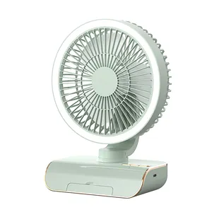 Ventilateur de bureau USB Portable silencieux 3 vitesses vent de bureau réglage personnel Mini ventilateur de table pour un meilleur refroidissement