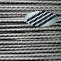 Barres en acier précontraint 30MnSi 1475 MPa pour poteaux en béton 10,7 12,6 mm ASTM A722 – Barres en acier pour béton, construction en acier, barres PC