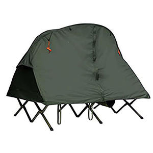 Source Usine Personnalisé Extérieur <span class=keywords><strong>Bivouac</strong></span> Vert Portable Deux Couches Classique Étanche 4 Saisons Randonnée Tunnel Camping Tentes - Product Image 2