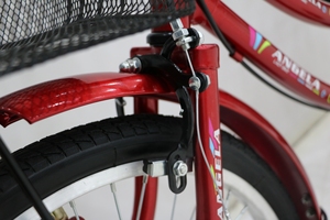 Princesa <span class=keywords><strong>bicicleta</strong></span> de montaña <span class=keywords><strong>20</strong></span> pulgadas freno de disco de una sola velocidad marco duro Pedal ordinario cuesta abajo ligero adulto MTB - Product Image 3