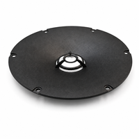 Rejilla de Cubierta para Altavoz de Aleación de Aluminio Fundido a Presión, Personalizada OEM, con Recubrimiento en Polvo, Mecanizado CNC, Piezas de Audio Directas de Fábrica