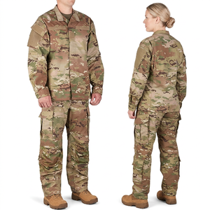 Conjunto de Uniforme Táctico de Camuflaje Unisex, Uniforme de Seguridad Transpirable de Lona Resistente a Desgarros - Product Image 1