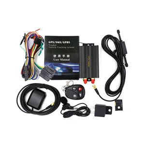 TK103B vehicle tracking door lock unlock system with remote controller Car trackers Gps