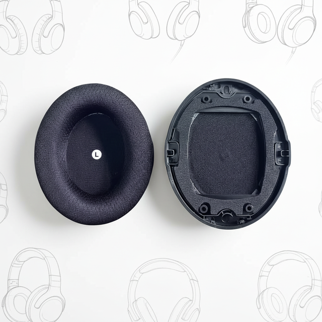 Fast Delivery Soft Leather Cloth Replacement Ear Cushions Pads Covers Repair Parts for Hyper X Cloud Orbit S Headphones Earpads