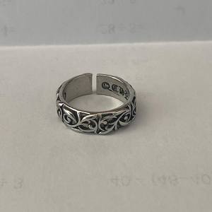 Hot Sell European American Retro <strong>Silver</strong> Plated <strong>Cross</strong> Pattern <strong>Ring</strong> Trendy Alloy Personality <strong>Ring</strong> Punk Fashionable for Unisex - Product Image 3