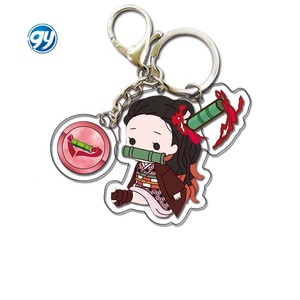 พวงกุญแจอะคริลิคสองด้านลายการ์ตูนอนิเมะ คันโรจิ มิตสึริ ดีไซน์ใหม่ - Product Image 3