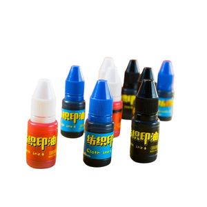 Textile vêtements encre imperméable encre spéciale <span class=keywords><strong>pour</strong></span> étudiants enfants nom timbre impression sur vêtements lavage ne se décolore pas 5ml d'encre - Product Image 6