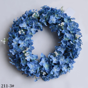 Vòng Hoa Giả Giá Bán Sỉ Vòng Hoa Giả Hoa Cẩm Tú Cầu Mùa Xuân Cho Đám Tang - Product Image 2