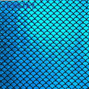 Polyester Spandex 4 Cách Căng In Ấn Nàng Tiên Cá Lá Vải Cho Xà Cạp Và Đồ Bơi - Product Image 2