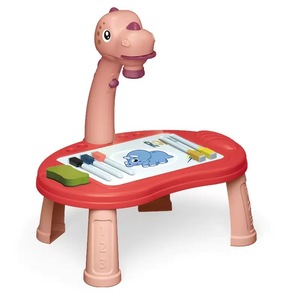 Otros Juguetes Educativos de Aprendizaje, Escritorio de Escritura Borrable, Pizarra de Dibujo para Niños, Proyector de Luz LED con Cabeza de Dinosaurio, Mesa de Dibujo - Product Image 1