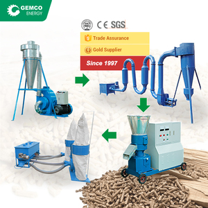 Presse à granulés pour les déchets forestiers : déchets de menuiserie, brindilles, <span class=keywords><strong>bois</strong></span>, élagage d'arbres et déchets forestiers - Product Image 2