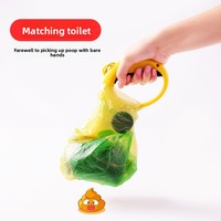 Sacs à déchets pour animaux de compagnie en papier biodégradable avec parfum original pour chiens - Type enroulable 8 par boîte 15 par rouleau