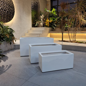 <span class=keywords><strong>Grandi</strong></span> <span class=keywords><strong>Vasi</strong></span> da Giardino in Fibra di <span class=keywords><strong>Cemento</strong></span> e Argilla per Esterni, <span class=keywords><strong>Vasi</strong></span> per Fiori di <span class=keywords><strong>Grandi</strong></span> Dimensioni per Decorazione del Pavimento - Product Image 1