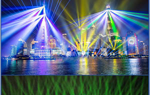 Luz de escenario láser LED RGBW impermeable de alta potencia de 20W/30W/40W para proyecto de iluminación de techo FB4 MODO DE Control IP65 luces de haz de clasificación - Product Image 5