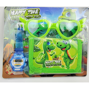 Nuevo Set de Regalo de Cumpleaños para Niños y Niñas con Reloj Digital de Dibujos Animados, Cartera y Gafas LED de Princesa para Niños - Product Image 2