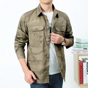 Good quality fleece lined check shirt jacket thick warm windproof winter flannel shirts jackets men
