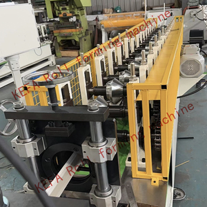 Bắc Mỹ Hot Bán F5 F8 Phong Cách Sắt Góc Mái Nhấp Nháy Kim Loại Lợp Trim V Hồ Sơ Nhỏ Giọt Cạnh Cuộn Tạo Thành Máy - Product Image 5