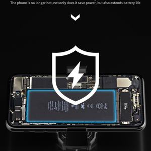 Refroidisseur de téléphone portable MEMO FL05 avec batterie 700 mAh, lumière RGB, ventilateur de refroidissement compatible pour téléphone portable - Product Image 5