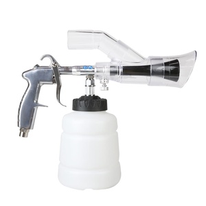 LEMATEC Pistola pulverizadora turbo 2 en 1 de 1000 ml para espuma, limpieza a presión, lavado de coches, herramienta profesional de detallado metálico - Product Image 1