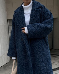 Autunno e inverno nuovo abbigliamento <span class=keywords><strong>da</strong></span> <span class=keywords><strong>donna</strong></span> cappotto <span class=keywords><strong>da</strong></span> <span class=keywords><strong>lavoro</strong></span> con maniche lunghe giacca con risvolto OEM - Product Image 2