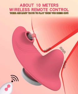 Clitoris Sucker For Women Remote Control Clit Double Stimulate Adults Sex Toys <strong>10</strong> Vibration Modes Silicone Underwear <strong>Vibrator</strong> - Product Image 3