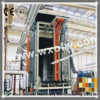 Ligne de production automatique HPL/Presse à chaud pour matériaux de construction en aggloméré laminé Industries du bois Pompe d'occasion