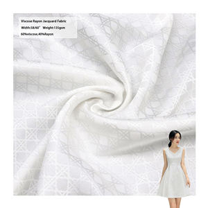 Offre Spéciale Tissu jacquard en <span class=keywords><strong>viscose</strong></span> et rayonne pour rideaux - Product Image 1