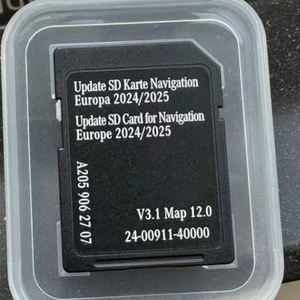 Última Versión 2024-2025, Mapas de Europa Compatibles con la Navegación Mercedes V12.0, Tarjeta SD A205906-2607, Tarjeta SD GPS Navi - Product Image 3
