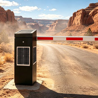 Barrera Automática para Vehículos, con Energía Solar, Sin Electricidad, Apta para Sitios de Larga Distancia