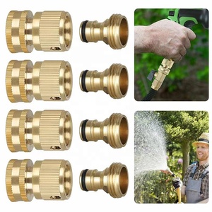 Adaptateur de robinet d'eau de jardin en <span class=keywords><strong>laiton</strong></span> de 3/4 "connecteur <span class=keywords><strong>tuyau</strong></span> d'<span class=keywords><strong>arrosage</strong></span> à adaptateur de robinet raccords de <span class=keywords><strong>tuyau</strong></span> d'eau - Product Image 1