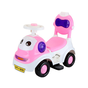 Đồ Chơi Xe Tay Ga Nhựa Cho Trẻ Em Xe Đạp Trẻ Em Mới Nhất Vô Lăng Học Nhạc Lái Xe Thổi Bong Bóng Cá Heo Để Trượt Xe Trên Ô Tô - Product Image 6