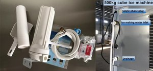 Machine automatique pour fabriquer des glaçons <span class=keywords><strong>de</strong></span> 500 kg - Product Image 6