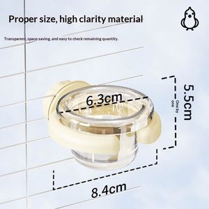 ที่ให้อาหารนกขนาดเล็กแบบแขวนสำหรับนกแก้วและนกบัดจี ขายส่ง รุ่นใหม่ - Product Image 3