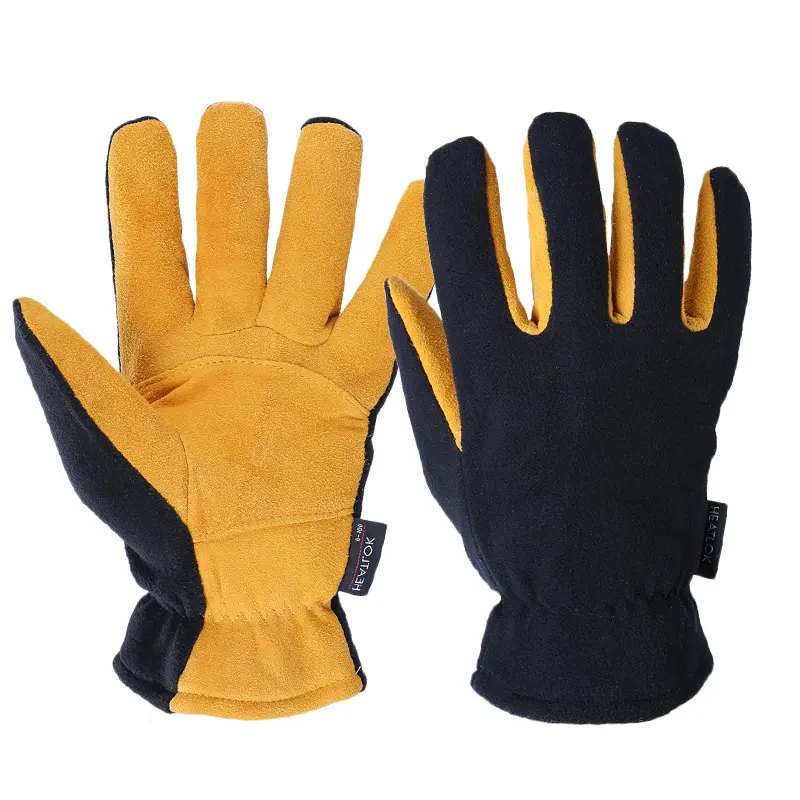 Ozero -30F Waterproof Winter Work Outdoor Wrist Strap Long Cuff Ski Gloves Guantes De Nieve Invierno .