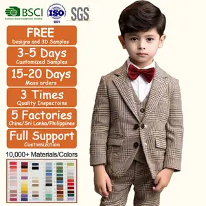 Custom Clothing 2023 Boy suit two-piece children autumn suit for children new style suit for children and baby dress