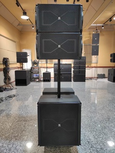 Sandy Audio K6 Portable Active 12inch Line Array+18inch Sub <b>Amplifier</b> Pa <b>Speaker</b> Sound System for Outdoor Indoor Event K6 Line A - Product Image 4