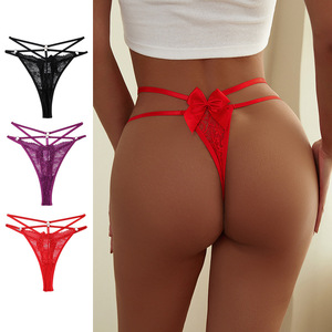 ZhenShangMei perizoma da donna con cintura a V elasticizzata mutandine Sexy e traspiranti perizoma in pizzo - Product Image 1