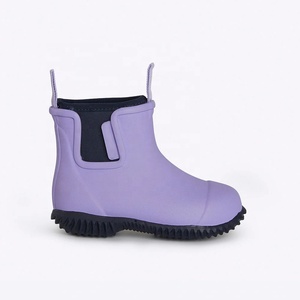 Bottes de <span class=keywords><strong>pluie</strong></span> imperméables isolées en néoprène YL-2679 pour enfants, garçons et filles, pour jeux en extérieur sur terrain boueux, vente en gros OEM/ODM - Product Image 2