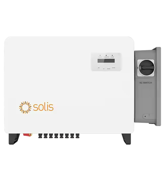 Ginlong Solis Inverter on Grid Three Phase Inverter S6-GC(25-60)K-US 40kw 50kw 60kw 3 Phase 480v With High Efficiency