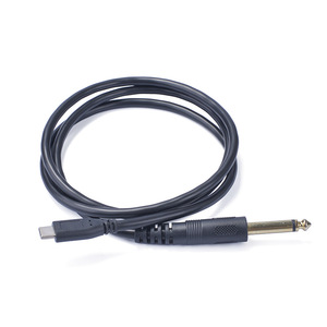 สายเคเบิล USB สำหรับกีตาร์ ขนาด <span class=keywords><strong>1</strong></span>/<span class=keywords><strong>4</strong></span> นิ้ว หัวต่อแบบ 90 องศา ขนาด 6.35 มม. แบบโมโน ต่อเข้ากับ Type C ขายดี - Product Image 4