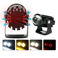 LiuHJG Meilleures ampoules de phares antibrouillard, projecteurs de conduite, éclairage LED pour moto 23W 12V-80V, système d'éclairage spot