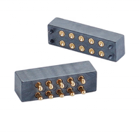 Chine connecteur à ressort pogo pin 2pin fiche électrique broche en laiton mâle femelle pogopin pogopin connecteurs 18 pin