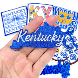 <span class=keywords><strong>Kentucky</strong></span> Temalı İşlemeli Yamalar, Wildcat, KY, Botlar ve Eyalet Tasarımları, Moda Projeleri için Özelleştirilebilir Ütüyle Yapıştırılan Yamalar - Product Image 5