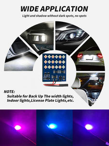 Luces LED para el Interior del Vehículo, Lámpara de Techo de Doble Color, 18 SMD 3030 LED, 2.2W, Lámpara de Lectura, Luces de Techo, Bombilla de 12V - Product Image 4