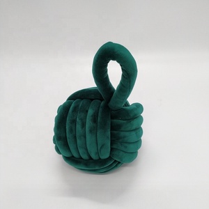 Soft Plush Fabric Rope Doorstop ~ Natural Heavy Rope <strong>Knot</strong> <strong>Door</strong> <strong>Stop</strong> - Product Image 5