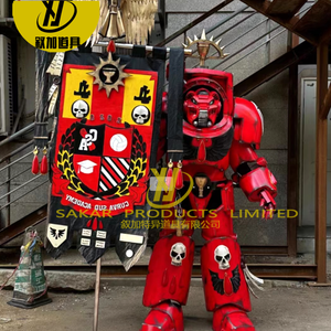 Disfraz de Warhammer 40K para Halloween, disfraz de <span class=keywords><strong>Robot</strong></span> grande, traje portátil para adultos, traje para exteriores, disfraz de Mascota de superhéroe - Product Image 4