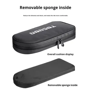 TOSUOD Sac de siège arrière en PVC multifonctionnel pour vélos de route et de montagne étanche pour coussin de vélo avec support pour équipement de cyclisme - Product Image 5