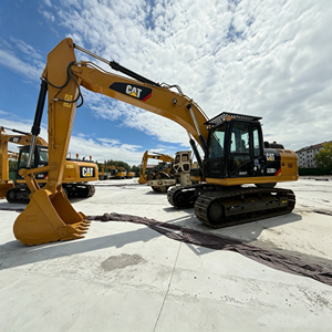 Excavadora de cadenas CAT 320D2L usada original para construcción, movimiento de tierras y minería - Product Image 2