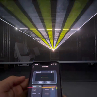 Laser d'animation couleur 10W Knight, le plus vendu, contrôlable par téléphone