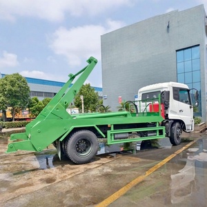 Camion benne à bras oscillant 4x2, transmission manuelle, moteur diesel Euro 3, pompe, moteur, conteneur à roulettes, benne à déchets, chargeur de conteneurs - Product Image 6